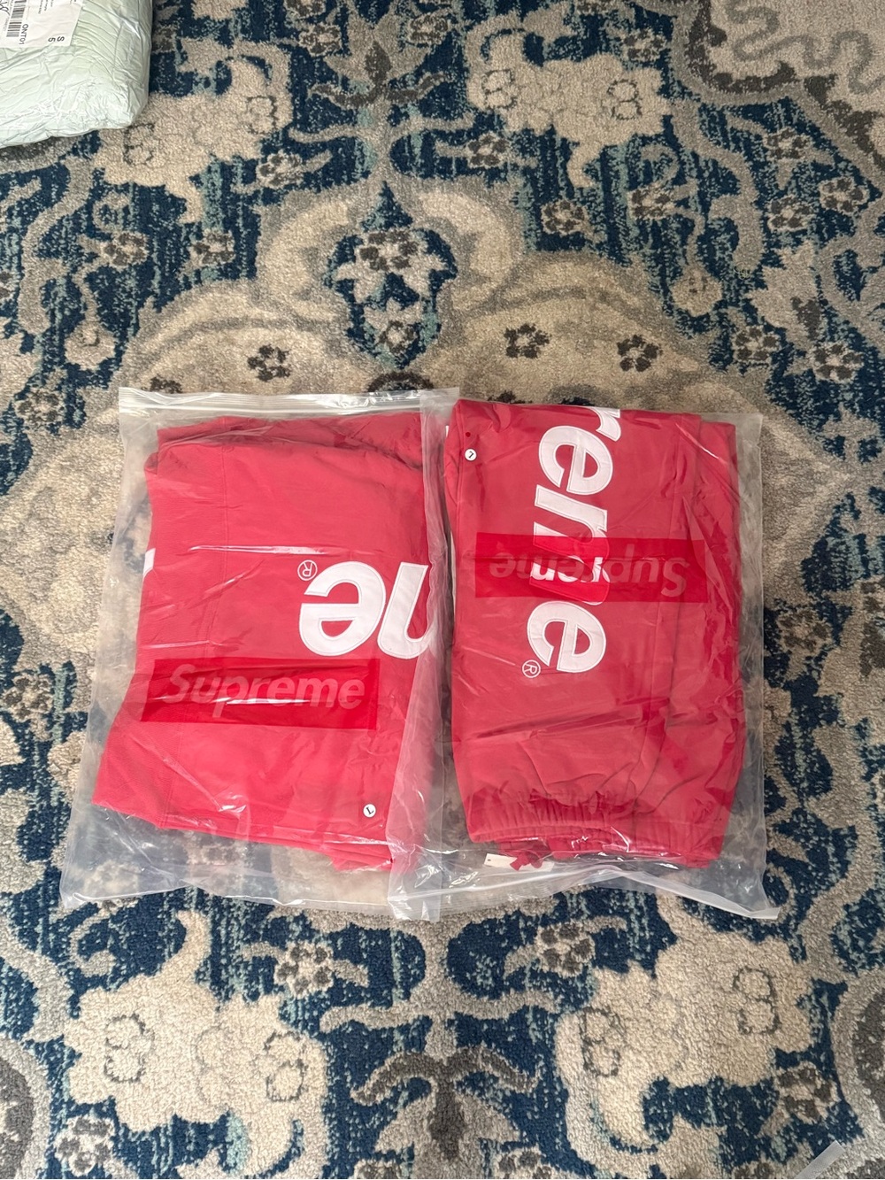 Supreme Satin Applique Hoodie and Sweatpants - Picture 6 of 6